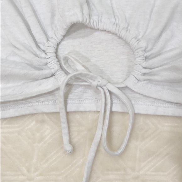 Drawstring Crop Top - Picture 2 of 3